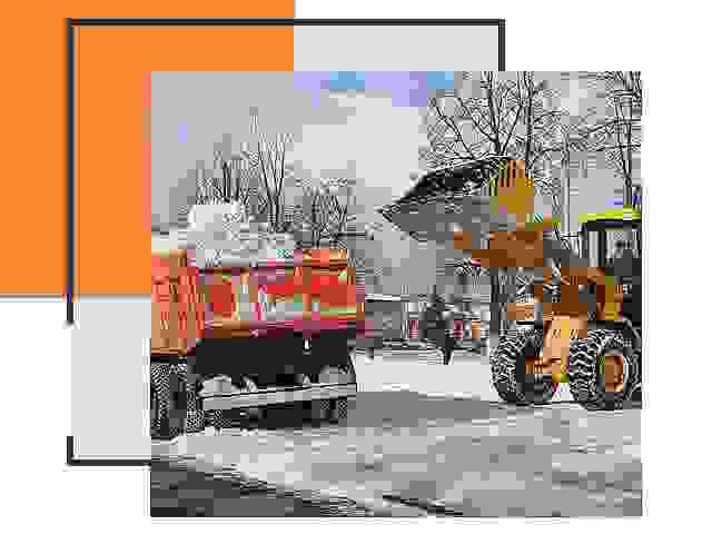 Вывоз снега в Снежинске